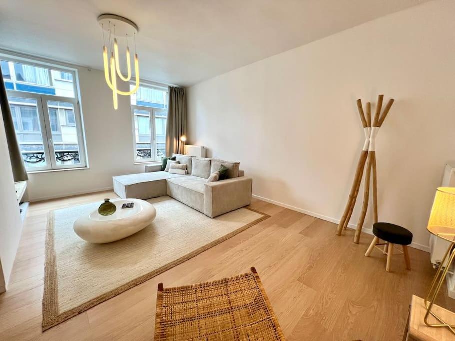 Duplex Chic Et Spacieux - Hypercentre Liege Bagian luar foto