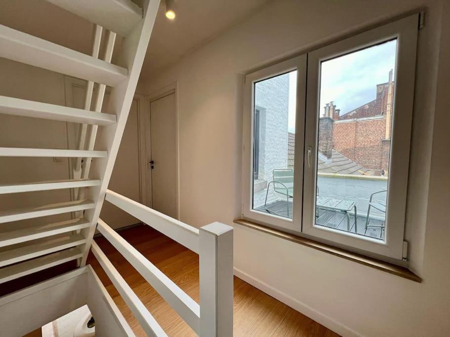 Duplex Chic Et Spacieux - Hypercentre Liege Bagian luar foto