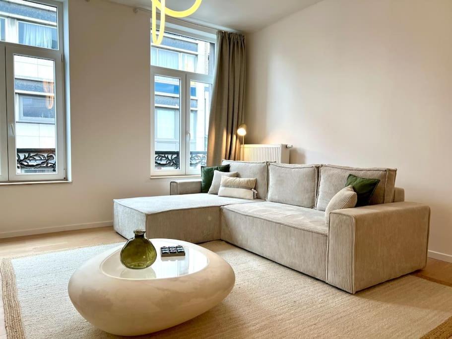 Duplex Chic Et Spacieux - Hypercentre Liege Bagian luar foto