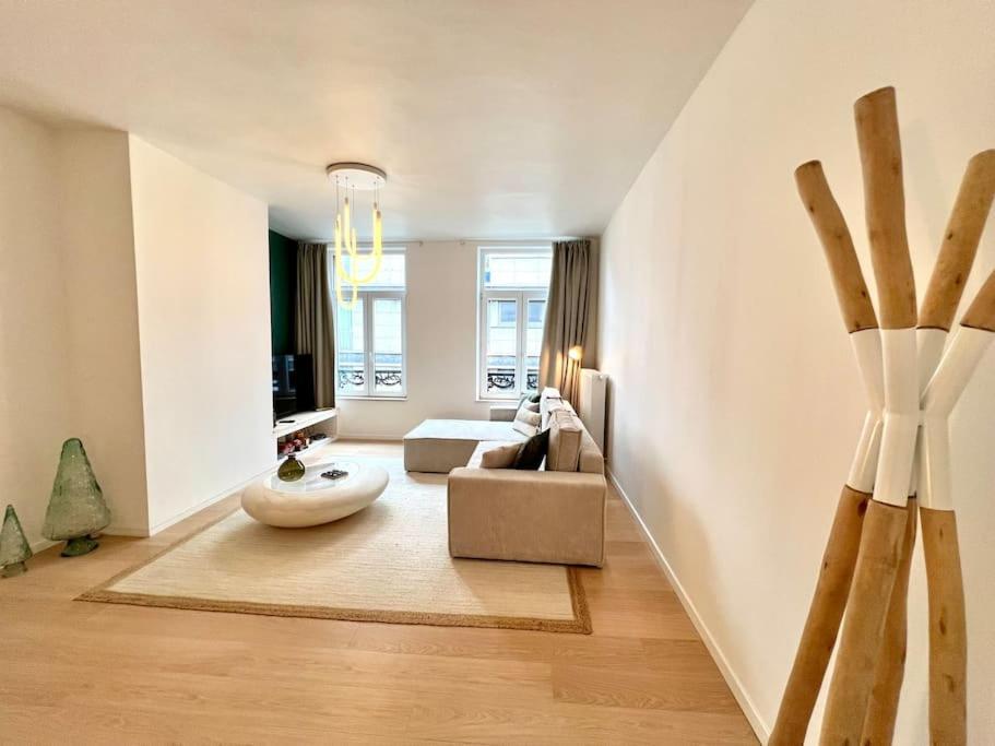 Duplex Chic Et Spacieux - Hypercentre Liege Bagian luar foto