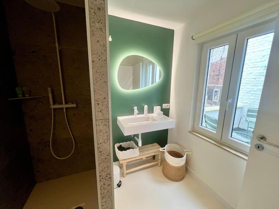 Duplex Chic Et Spacieux - Hypercentre Liege Bagian luar foto