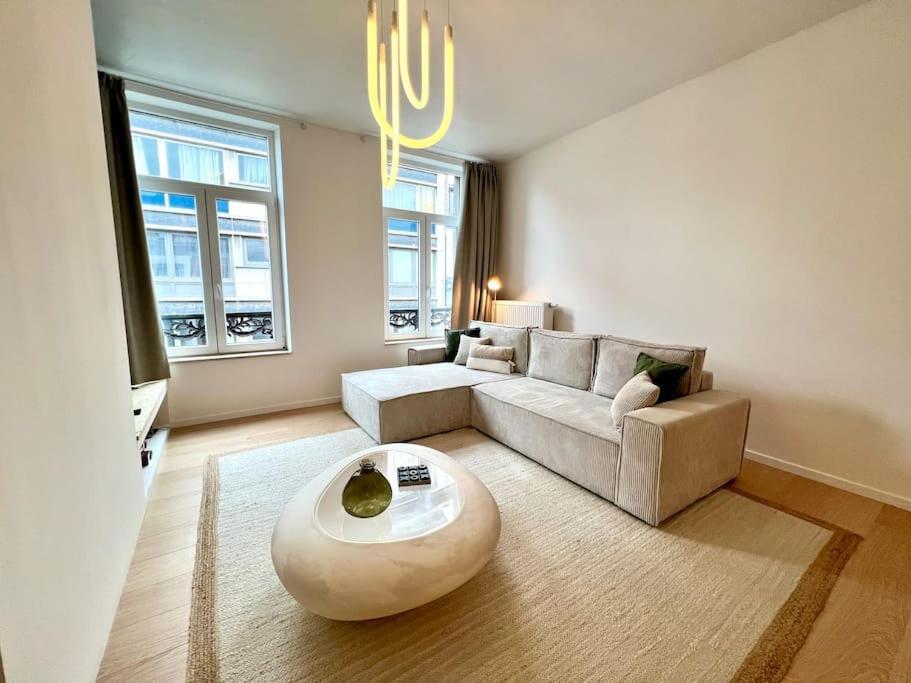 Duplex Chic Et Spacieux - Hypercentre Liege Bagian luar foto