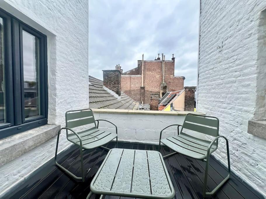 Duplex Chic Et Spacieux - Hypercentre Liege Bagian luar foto